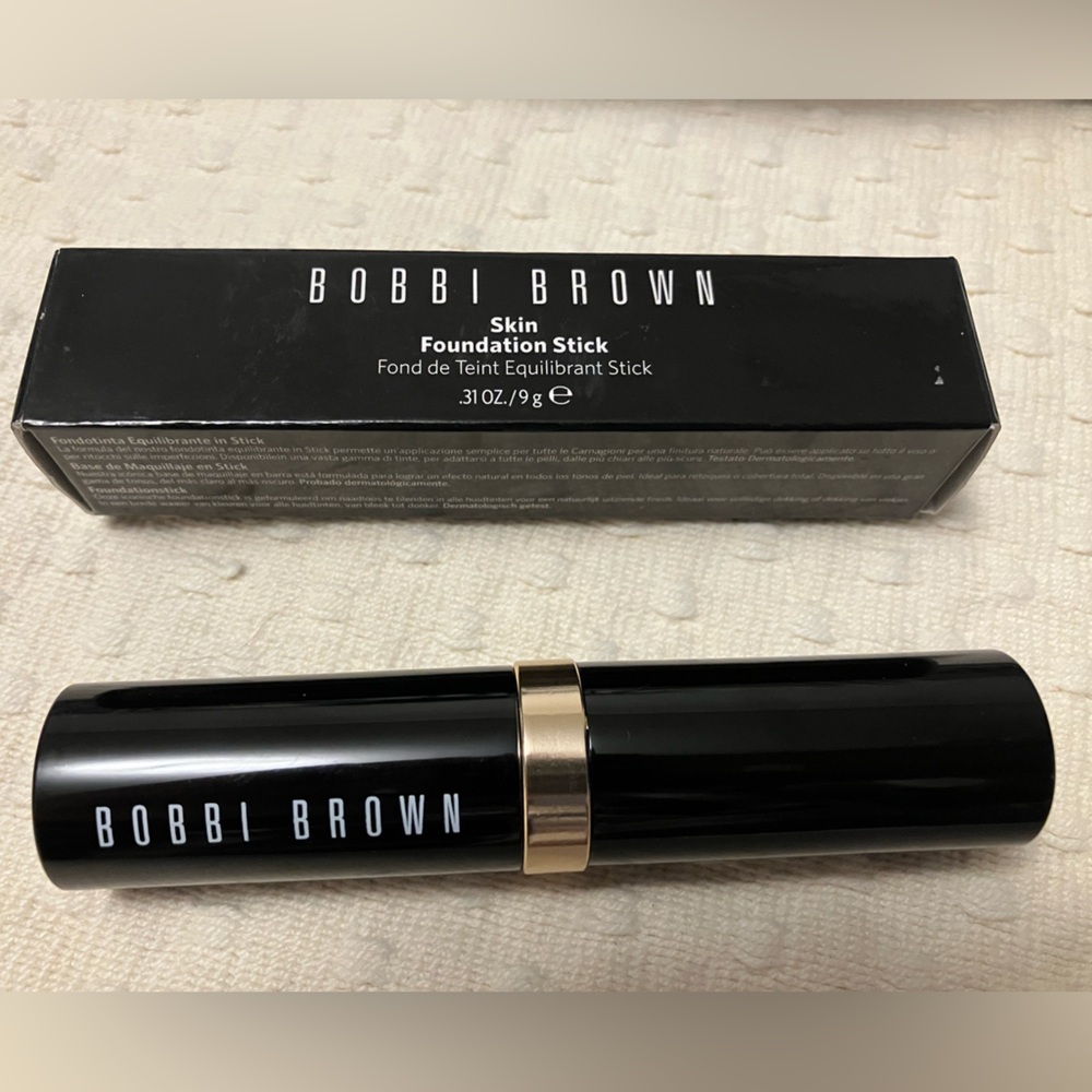 Bobbi Brown Foundation NIB Golden 6 Cream‎ Stick Medium to Full Coverage .31 oz